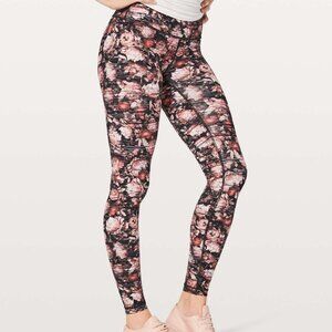 Lululemon Wunder Under Hi-Rise Tight *Nulux Size 4 Peony Multi